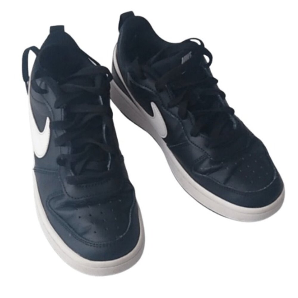 Nike Court Borough Low 2 Big Kids' Shoes, 6Y in Black